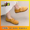 Sapatos Mary Jane Artísticos Estilo Mori Vintage 2026 Uma Tira Rasa Bico Redondo Planos Sapatilhas para Mulheres