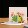 Cartão de felicitações com cartão de combustível presente de aniversário bênção criativa de aniversário ensino fundamental gratidão 3D 3D fresco caligrafia de professor