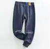 [Gran Venta Especial] Pantalones Cálidos de Invierno para Niños Medianos y Grandes Pantalones Gruesos de Doble Capa para Otoño para Niños y Niñas Rodilleras Leggings