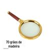 Especializado em Comércio Exterior Lentes de Aumento Portáteis para Idosos Ler Jornais, Portátil 70 Lentes de Aumento Imitação de Jacarandá Atacado