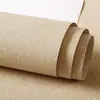 Papel de parede espesso, à prova d'água, autoadesivo, cor lisa, textura de linho, adequado para sala de estar, quarto de estudante, quarto e como adesivo de parede decorativo para criar uma atmosfera acolhedora e aconchegante
