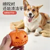 Brinquedo de cachorro para Halloween, brinquedo de abóbora em TPR, novo brinquedo de morder para cachorro, brinquedo para aliviar o tédio de cães pequenos, personalizável