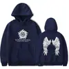 Sudadera con capucha de moda para hombre y mujer 2024 Sobrenatural