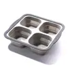 Molde de Silicona Plegable Amazon Fácil de Desmoldar para Hornear Molde para Pastel de 6 Enlaces 12 Enlaces Molde para Pastel Cuadrado