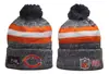 Gorras de Equipo de Fútbol Nuevas al por Mayor para Otoño e Invierno, Gorros de Punto Cálidos para Hombres y Mujeres, Gorras Bordadas con Letras
