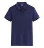 Playeras tipo polo personalizadas, Camisetas de talla grande, Ropa de trabajo, Camisas culturales, Impresión de logo bordado, Ropa de trabajo de manga corta hecha a medida transfronteriza con cuellos de solapa