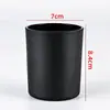 Atacado 200ml Copo de Vela Perfumada Colorido Copo Vazio 300ml Tampa de Madeira Tampa de Metal Suporte de Vela de Vidro Garrafa de Vidro