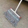 Mopa absorbente de hilo de algodón para el hogar al por mayor, mopa plana de varilla de plástico, giro manual, Mopa Mopa Mopa tubo de plástico propiedad mopa