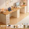 Combinación de escritorio y estantería para apartamentos pequeños, escritorio de computadora para dormitorio 2026 con cajones, tocador, escritorio de escritura, escritorio para estudio en casa