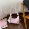 Bolsa de Verano de Venta Caliente de Nicho con Relieve para Mujer Nuevo Estilo 2026 Moda Versátil Bolso Cruzado con Cadena Minibolso
