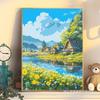 Pintura al Óleo Digital de Mariposa 2026 Modelo Nuevo DIY Pintura al Óleo Hecha a Mano Colorear Paisaje Pintura Acrílica Decorativa Pintura Colgante Pintada a Mano