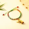 Pulsera de Hilo de Colores del Festival del Bote del Dragón, Zongzi Pequeño Hecho a Mano DIY, Hilo de Cinco Colores para Niños y Bebés, Hilo Rojo al por Mayor