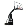 Caja Plana Estándar Canasta de Baloncesto Exterior Adulto Móvil Marco Exterior Juego de Marco Imitación Hidráulica Canasta de Baloncesto Casera Personalizada por Fabricantes