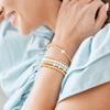 Pulseras de Moda Europeas y Americanas Multicapa con Cuentas para Mujer, Pulseras Apilables de Metal y Perlas de Imitación, Joyería de Venta Caliente en Amazon al por Mayor