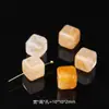 Borracha Natural Flor Lua Cubo de Açúcar Cristal Acessórios Colar Pulseira Joias Pingente de Pedra Natural Pixiu Pronto para Venda