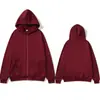 Comercio exterior transfronterizo suéter cárdigan con cremallera para hombre y mujer suéter con capucha color liso top deportivo otoño e invierno