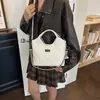Bolso de mano retro de alta gama estilo coreano para mujer, otoño 2026, bolso de hombro único de nicho, bolso cruzado moderno y simple