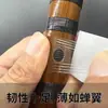 Película Profesional para Flauta, Sin Rastro y Sin Pegamento, Película Especial para Flautas de Bambú, Película Fina de Práctica para Flautas de Bambú, Autoadhesiva, Grado de Desempeño Profesional
