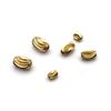 Nova venda quente pulseira clavícula cadeia hairpin brincos contas diy acessórios de jóias de cobre lote flor faca curva contas ovais