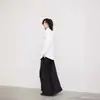 Camisa Masculina de Marca Ins Tendência Estilo Chinês Primavera e Outono Manga Longa Versátil de Alta Qualidade Bordada Casual Nova Gola Chinesa