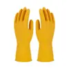 Luvas de Limpeza Doméstica de Látex com Embalagem de Logotipo Personalizado, Feitas Sob Medida, Espessadas, Resistentes ao Desgaste, Impermeáveis, Luvas de Borracha para Lavar Louça Atacado