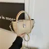 Bolso Cubo para Mujer con Acabado de Alta Gama, Bolso de Mano Transfronterizo de Moda con Patrón de Lichi, Nuevo Bolso Cruzado Estilo Cesta Elegante 2026