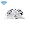 Huagang Gem Lua Em Forma De Meia Lua Em Forma De Lua Em Forma De Zircão Branco Pedra Nua Menisco Semi-circular Incolor Broca De Gemas Artificiais
