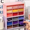 Novo Organizador de Acessórios de Miçangas DIY Grande para Mesa com Compartimentos e Gaveta