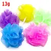 Suministro Directo de Fábrica Flor de Baño de Malla 130 20g 13g Estilo Coreano Bola de Baño Flor de Baño Súper Suave Red Espumante Red Limpiadora