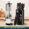 [Um grande número de em estoque] faca cozinha terno combinação corte faca corte tábua de corte dois-em-um conjunto de utensílios domésticos utensílios de cozinha presentes