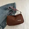 Bolso Pequeño Casual con Correa Ancha para Mujer 2025 Nueva Moda Simple Versátil Bolso de Viaje Bolso Cruzado de Gama Alta de Nicho