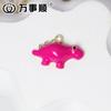 Dongdaemun Niche Design Fun Color Pequeno Dinossauro Liga de Zinco diy Brincos de Brincos de Brincos Femininos Jóias Acessórios Material