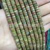 Cuentas sueltas espaciadoras, nuevas cuentas de colores, cuentas de cristal con forma de rueda, accesorios de bricolaje, junta de cuerda manual, cuentas planas de jade, venta al por mayor