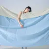 Colcha de Seda Dupla Face Refrescante de Verão Classe A, Colcha para Ar Condicionado, Colcha Fina de Seda Gelada, Colcha Refrescante de Verão, Lavável à Máquina, Leve e Sem Pressão