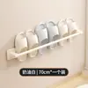 Suporte de Chinelo para Banheiro Sem Furos Suporte de Armazenamento para Vaso Sanitário Artefato de Armazenamento de Sapatos Pendurado na Parede do Banheiro Suporte de Drenagem