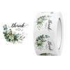 Guirlanda Planta Adesivos de Selagem de Agradecimento Série Floral Decoração de Planejador DIY Etiquetas Adesivas Artesanais
