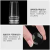 Arte de uñas Francés transparente sello de silicona raspador de transferencia herramienta auxiliar estilo de uñas sello de uñas