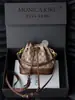 Bolso Cubo de Lujo Nuevo Estilo Bolsa de la Suerte, Bolso Boston con Monograma de Lujo Ligero, Bolso de Hombro Versátil de Moda, Bolso Cruzado para Mujer