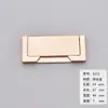 Moderno Simple Alambre Dibujado Aleación de Zinc Dorada Sin Taladro Puerta de Gabinete Tatami Cajón Puerta Invisible Manija Oculta Manija Plana