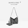 Bolso Bandolera de Hombro Único Vintage Monica Qiqi para Mujer Modelo Nuevo 2026 Gran Capacidad Versátil para Viajes Diarios Bolso de Lujo Ligero de Alta Gama