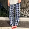 Novas Calças Casuais Masculinas de Primavera e Outono Estilo Americano com Cordão Elástico na Cintura Alta, Soltas, com Caimento, Antirrugas, Retas, de Perna Larga