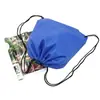 Bolsas de Poliéster Lisas con Cordón en Stock Mochilas Personalizadas de Baloncesto de Tela Oxford Bolsas de Almacenamiento con Cordón