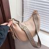 Bolsa de Hombro Cruzada Casual Simple con Correa Ancha para Mujer, Nuevo Modelo 2026, de Alta Gama, Gran Capacidad, Estilo Dumpling