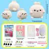Kit de Materiales Hechos a Mano para Muñeca de Oveja Pequeña Color Rubor Crochet Llavero Colgante Regalo Hecho a Mano Compra Directa Transfronteriza