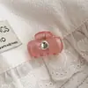 Pinza para el Cabello Pequeña de Pedrería Estilo Lucy para Mujer 2025 Nuevo Pinza para el Cabello de la Frente para Recogido Parcial Accesorios para el Cabello