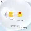 Acessórios de Joia DIY Cubo de Açúcar Paz e Alegria Mantra de Seis Caracteres Areia Dourada Vários Estilos Furo Passante Cobre Banhado a Ouro Estilo Chinês Retrô