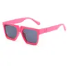 Novos Óculos de Sol Infantis da Raine com Armação Quadrada e Lentes Multicoloridas para Meninos e Meninas, Óculos Transfronteiriços