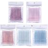 Aplicador de Barra de Cristal para Extensiones de Pestañas, Bastoncillo Limpiador de Algodón Nano, Herramienta de Corrección de Maquillaje, Brocha Pequeña de Maquillaje