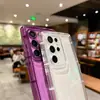 Para Samsung S24ULTRA Jabón Transparente Funda de Teléfono S23 Todo Incluido Resistente a Caídas A14 Gelatina Color Sólido Funda Protectora