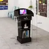 Podio para Maestro de Escuela, Mostrador de Recepción, Mostrador de Bienvenida, Mostrador de Anfitrión, Podio Multimedia